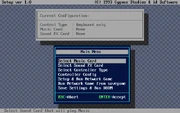 Version 1.0 of SETUP.EXE, included with the first version of Doom