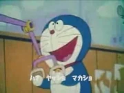 Doraemon, as seen in the opening sequence