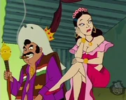 The King and Queen of Mexico.