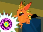 Ling-Ling during battle.