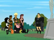 Captain Girl's funeral.