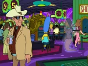 Marge Simpson cameo.