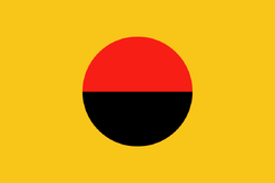 The flag of CHOAM, as described in Dune