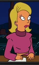Anchorwoman Linda.