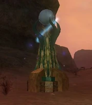 The Myr Druzaic Shrine in Zek, the Orcish Wastes