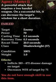 Agony (Master I)