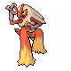 Imagen de Blaziken hembra en Pokémon Platino (2)