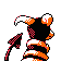 Imagen posterior de Houndoom en la segunda generación