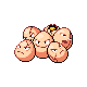 Imagen de Exeggcute macho o hembra en Pokémon Platino