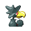 Imagen posterior de Murkrow en la tercera generación