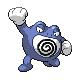 Imagen de Poliwrath macho o hembra en Pokémon Platino