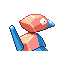 Imagen posterior de Porygon en la tercera generación