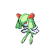 Imagen de Kirlia macho o hembra en Pokémon Platino