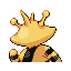 Imagen posterior de Electabuzz en la tercera generación