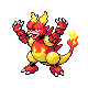 Imagen de Magmar macho o hembra en Pokémon Diamante y Perla