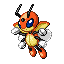 Imagen de Ledian en Pokémon Rojo Fuego y Verde Hoja