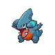 Imagen de Gible hembra en Pokémon Platino