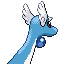 Imagen posterior de Dragonair en la tercera generación