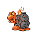 Imagen de Magcargo macho o hembra en Pokémon Diamante y Perla