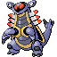 Imagen de Armaldo en Pokémon Rojo Fuego y Verde Hoja