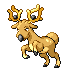 Imagen de Stantler macho o hembra en Pokémon Diamante y Perla
