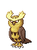 Imagen de Noctowl en Pokémon Esmeralda