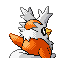 Imagen posterior de Delibird en la tercera generación