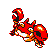 Imagen de Krabby en Pokémon Amarillo