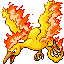 Imagen de Moltres en Pokémon Rubí y Zafiro