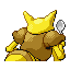 Imagen posterior de Kadabra en la tercera generación