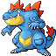 Imagen de Feraligatr en Pokémon Rojo Fuego y Verde Hoja