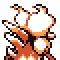 Imagen posterior de Magmar en la primera generación