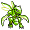 Imagen de Scyther en Pokémon Cristal