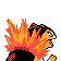 Imagen posterior de Typhlosion en la segunda generación