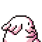 Imagen posterior de Chansey en la primera generación