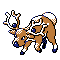 Imagen de Stantler en Pokémon Cristal