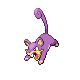 Imagen de Rattata hembra en Pokémon Platino