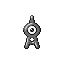 Imagen de Unown en Pokémon Rubí y Zafiro