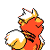 Imagen posterior de Growlithe en la segunda generación