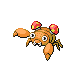 Imagen de Paras macho o hembra en Pokémon Platino