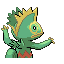 Imagen posterior de Kecleon en la tercera generación