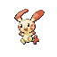 Imagen de Plusle en Pokémon Rojo Fuego y Verde Hoja