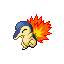 Imagen de Cyndaquil en Pokémon Rojo Fuego y Verde Hoja