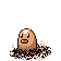 Imagen de Diglett en Pokémon Rojo y Azul