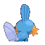 Imagen posterior de Mudkip en la tercera generación