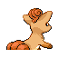 Imagen posterior de Vulpix en la tercera generación
