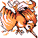 Imagen de Moltres en Pokémon Rojo y Azul