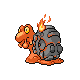 Imagen de Magcargo macho o hembra en Pokémon Platino
