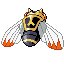 Imagen posterior de Ninjask en la tercera generación