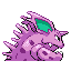 Imagen posterior de Nidorino en la tercera generación